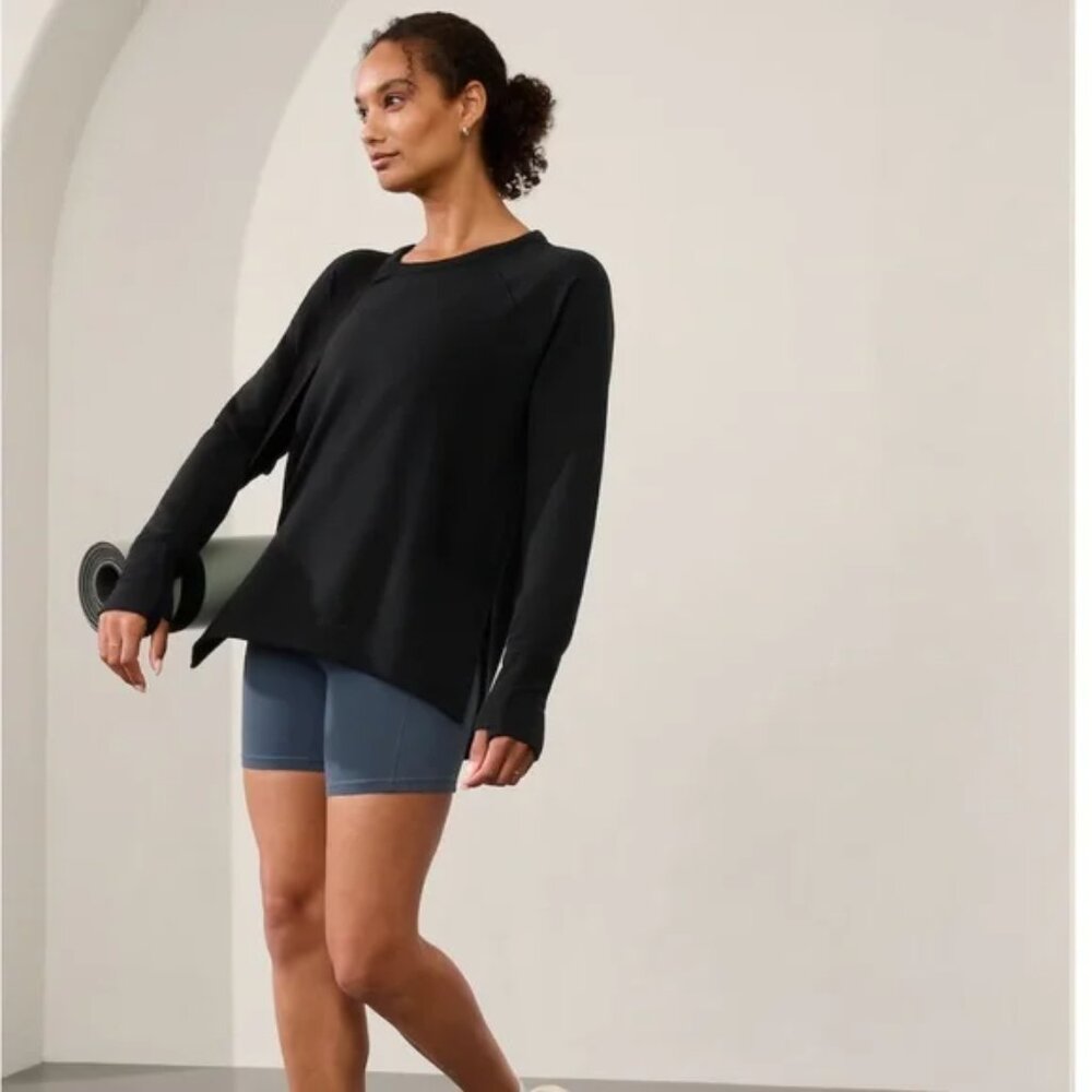 ATHLETA Coaster Luxe Sweatshirt XSP